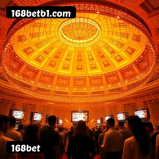 Ilustração promocional de bônus 168bet — valores na imagem são meramente visuais